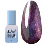 Гель-лак LUNA Color Cat Eye 249 темно-зеленый, темно-розовый 8 мл (047-3918-1239)