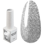 Гель-лак NAILSOFTHEDAY Cat Eye Gel Polish 01 серебристо-серый 6 мл