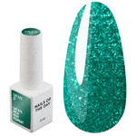 Гель-лак NAILSOFTHEDAY Cat Eye Gel Polish 07 зеленый 6 мл
