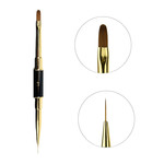 Pędzel dwustronny Crystal Professional 1 11mm/5mm – 11mm
