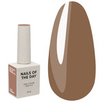 Lakier hybrydowy NAILSOFTHEDAY 013 Mocha Mousse ciepły karmelowo-beżowy 10 ml