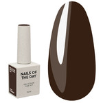 Гель-лак NAILSOFTHEDAY 040 Petit Four глубокий темно-коричневый 10 мл