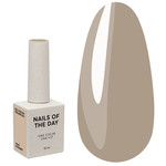 Gel polish NAILSOFTHEDAY 010 Praline light beige 10 ml