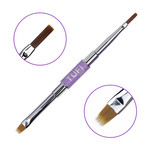 Dwustronny pędzelek do manicure TUFI profi ombre/szerokie linie (0327448)