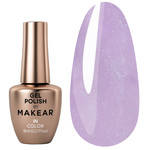 Lakier hybrydowy MAKEAR Pastel Princess 408 fioletowy z połyskiem 8 ml