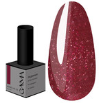 Gel polish GA&MA Mono Lac 016 single-phase cherry with glitter 6 ml (7703110)