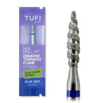 Manicure cutter TUFI profi Diamond Flame Tornado 10 mm × 2.3 mm Blue Notch (0328408)
