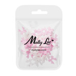 Nail art MollyLac bows 3D 50 pcs