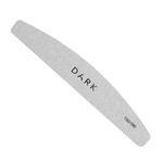 Набор пилочек DARK полумесяц на пенке серые 25 шт. (150/180 грит)