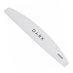 Set of nail files DARK crescent foam-based white 25 pcs (180/240 grit)