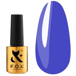 FOX Spectrum Gel Polish 025 bright blue 7 ml (0096249) - Фото №1