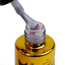 Gel polish FOX Gold French Classic No. 005, light lavender, 7 ml - Фото №2