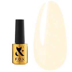 FOX Gold French Classic Gel Polish No. 006, pink powder with opal shimmers, 7 ml - Фото №1