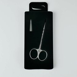 Профессиональные ножницы для кутикулы с крючком EXCLUSIVE 23 TYPE 1 (магнолия) - Фото №4