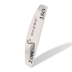 Пилочка для ногтей безопасный пакет Aba Group МИНИ 100/180 SLIM - ФЛАМИНГО - Фото №2
