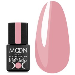 BASE MOON FULL French PREMIUM №23 pink, 8 ml