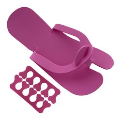 Set of flip flops and spacers set Vag 2 pcs, pink