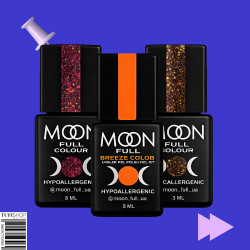 Lakiery hybrydowe Moon