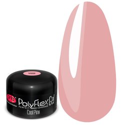PolyFlex Gel LUX, Clear PNB UV/LED Cool Pink 15 ml
