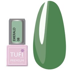 Gel polish TUFI profi  PREMIUM  Emerald 08 Cypress 8ml (0102527) - Фото №1