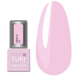 Гель-лак TUFI profi PREMIUM French 05 розовый туман 8мл (0102541) - Фото №1