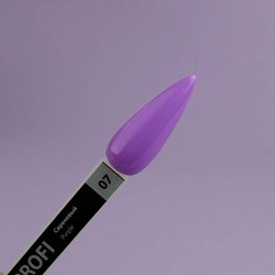 Lakier żelowy TUFI profi  PREMIUM Purple 07 Liliowy  8ml (0102499) - Фото №3