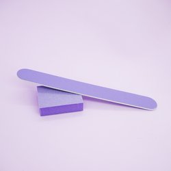 Disposable set TUFI profi  PREMIUM  file 120/150 and buff 120/120 purple (0121830) - Фото №3