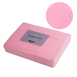 Безворсовые салфетки TUFI profi PREMIUM розовые 4х6 см 540 шт (0104417) - Фото №1