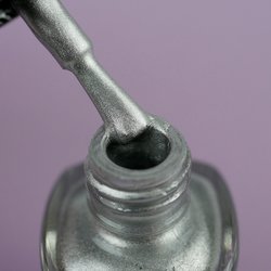 Stamping nail polish TUFI profi  PREMIUM  Stamping silver 5 ml (121821) - Фото №2