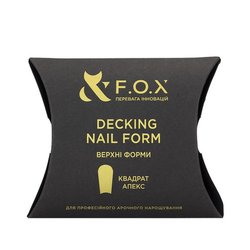 Верхние формы F.O.X Decking Nail Form 24 шт прозрачный - Фото №2