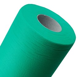 Disposable sheet Med-fiz fleece green 80 cm - Фото №1