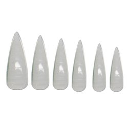 Upper forms for nail extension Komilfo (false nails) almond 120 pcs (456063)
