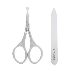 Manicure set: matte scissors for children + nail file Staleks BEAUTY & CARE 10 TYPE 7 - Фото №2