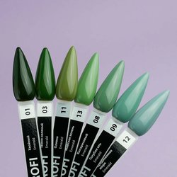 Gel polish TUFI profi PREMIUM Emerald 11 Olive 8 ml (0102530) - Фото №4