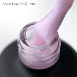 Żel budujący SAGA Liquid Gel №04 różowy 15 ml (2000994504513) - Фото №2