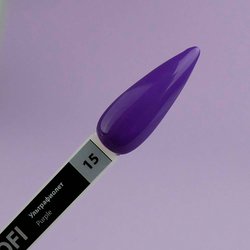 Lakier żelowy TUFI profi PREMIUM Purple 15 Ultrafioletowy 8 ml (0102509) - Фото №3