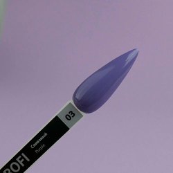 Lakier żelowy TUFI profi PREMIUM Purple 03 Śliwkowy 8 ml (0102495) - Фото №3