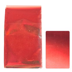 Komilfo foil for casting red glossy