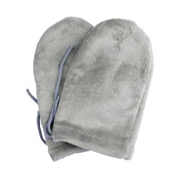 Terry mittens for wax therapy TUFI profi PREMIUM light grey (0104288) - Фото №1