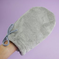 Terry mittens for wax therapy TUFI profi PREMIUM light grey (0104288) - Фото №2