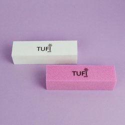 Бафик TUFI profi PREMIUM брусок розовый 150/150 грит 1 шт (0122160) - Фото №3