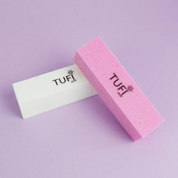 Бафик TUFI profi PREMIUM брусок розовый 150/150 грит 1 шт (0122160) - Фото №2
