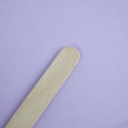 Drewniana szpatułka  TUFI profi PREMIUM Silk touch do depilacji 9,3 cm 50 szt (0103124) - Фото №2