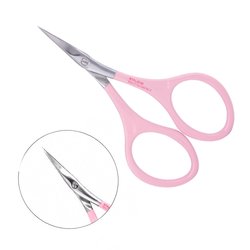 Cuticle scissors pink BEAUTY & CARE 11 TYPE 1 - Фото №1