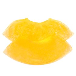 Ochraniacze na buty TUFI profi PREMIUM jednorazowe żółte 3,5 g 100 szt (0104182)