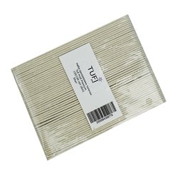 Set of disposable nail files TUFI profi PREMIUM 120/150 grit white 50 pcs