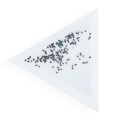 Triangular tray Aba Group for crystals white - Фото №2