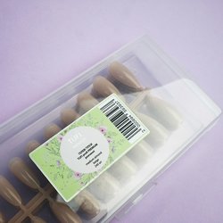 Soak-off gel tips TUFI profi  PREMIUM medium almond beige 240 pcs (195430) - Фото №5