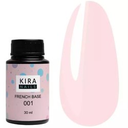 База KIRA Nails French 001 нежно-розовый 30 мл - Фото №1