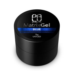 Гель для дизайна ногтей PALU Matrix MG6 синий 5 мл - Фото №3
